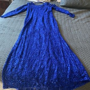 Beautiful blue dress, worn once